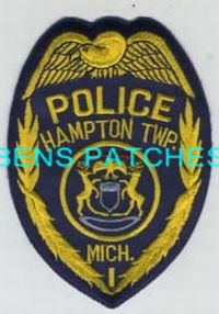 MICHIGAN,HAMPTON TOWNSHIP POLICE 1